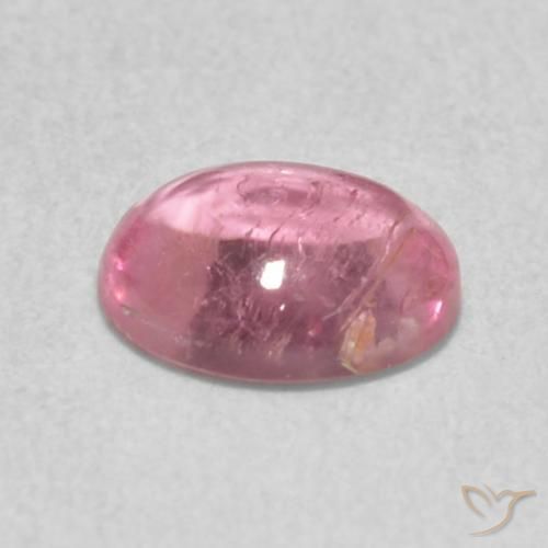Tourmaline Gemstone in 6.1 x 4.8 mm Size for Sale, Tourmaline Stone in Light Bubblegum Pink Color