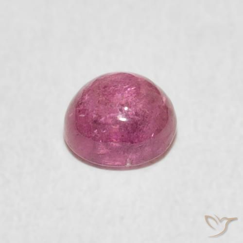 Tourmaline Gemstone in 5 mm (calibrated) Size for Sale, Tourmaline Stone in Magenta Pink Color