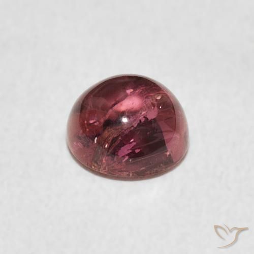 Tourmaline Gemstone in 6 mm (calibrated) Size for Sale, Tourmaline Stone in Deep Pink Color