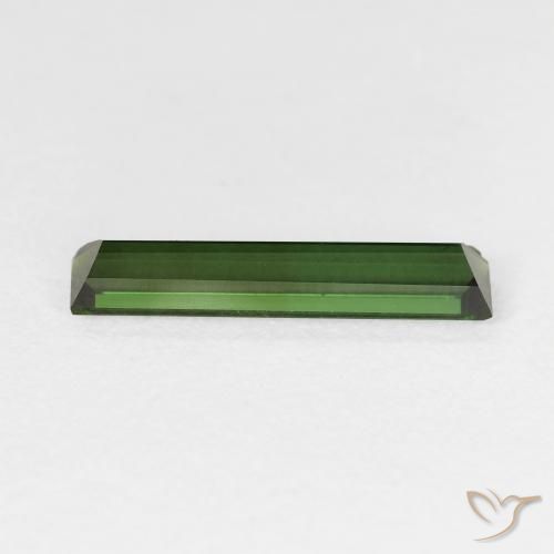 Tourmaline Gemstone in 15.2 x 3.2 mm Size for Sale, Tourmaline Stone in Forest Green Color