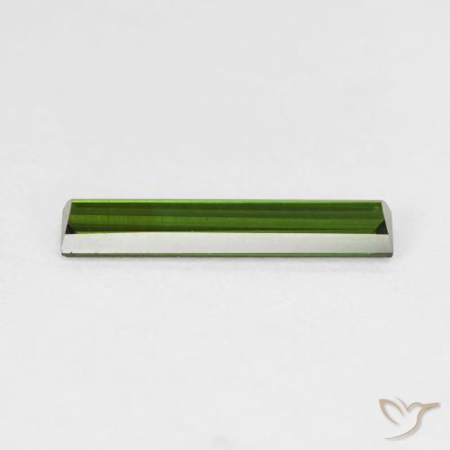 Tourmaline Gemstone in 15.1 x 3 mm Size for Sale, Tourmaline Stone in Deep Green Color