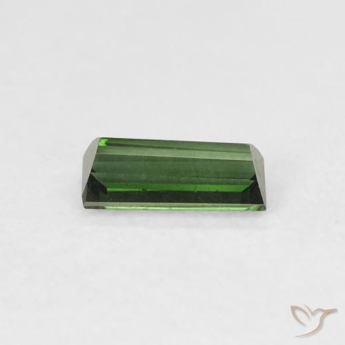 Tourmaline Gemstone in 6.6 x 3 mm Size for Sale, Tourmaline Stone in Forest Green Color