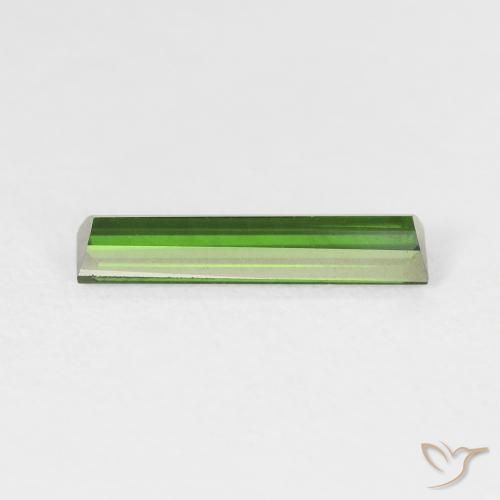 Tourmaline Gemstone in 12.5 x 2.9 mm Size for Sale, Tourmaline Stone in Forest Green Color