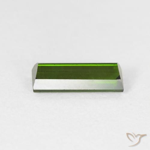 Tourmaline Gemstone in 9.7 x 3.5 mm Size for Sale, Tourmaline Stone in Medium Green Color