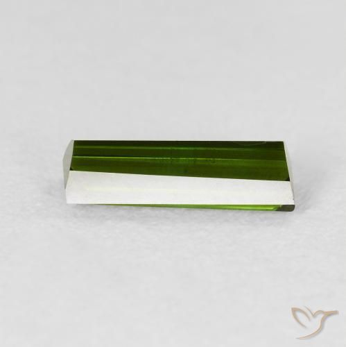 Tourmaline Gemstone in 9.9 x 3.3 mm Size for Sale, Tourmaline Stone in Dark Green Color