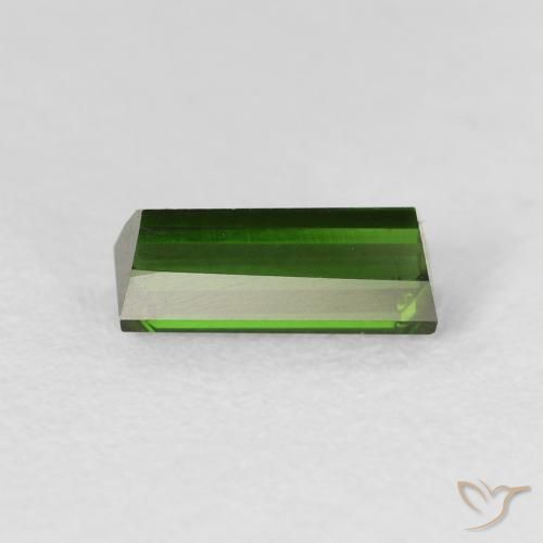 Tourmaline Gemstone in 7.9 x 3.3 mm Size for Sale, Tourmaline Stone in Earthy Green Color
