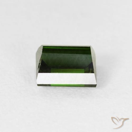 Tourmaline Gemstone in 5.9 x 4.8 mm Size for Sale, Tourmaline Stone in Forest Green Color