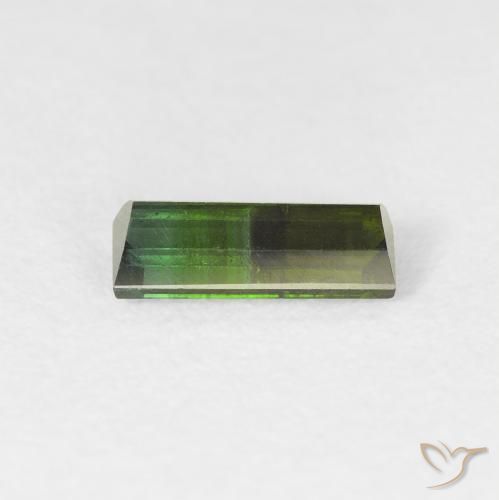 Tourmaline Gemstone in 7.8 x 3.1 mm Size for Sale, Tourmaline Stone in Earthy Green Color