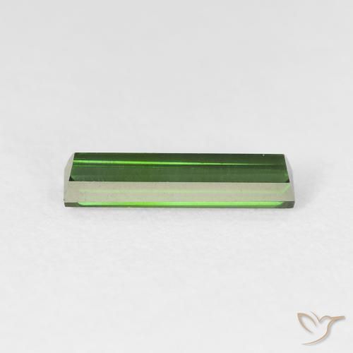 Tourmaline Gemstone in 12.4 x 3.2 mm Size for Sale, Tourmaline Stone in Forest Green Color