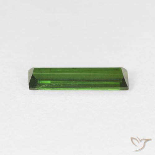 Tourmaline Gemstone in 11.6 x 3.3 mm Size for Sale, Tourmaline Stone in Dark Green Color