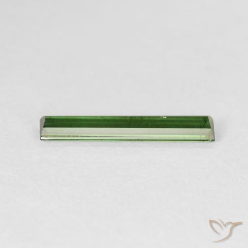 Tourmaline Gemstone in 15 x 2.6 mm Size for Sale, Tourmaline Stone in Earthy Green Color
