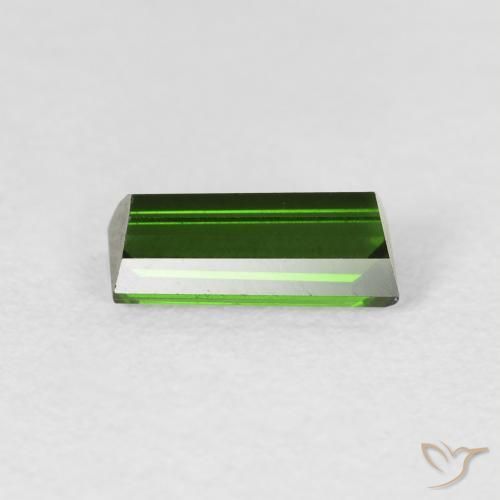 Tourmaline Gemstone in 8.1 x 3.4 mm Size for Sale, Tourmaline Stone in Earthy Green Color