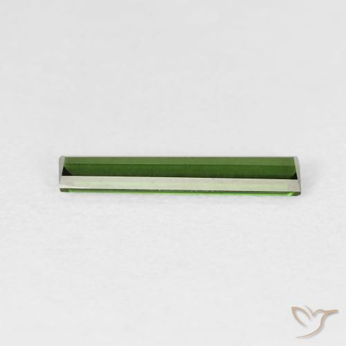 Tourmaline Gemstone in 13.3 x 2.6 mm Size for Sale, Tourmaline Stone in Dark Green Color