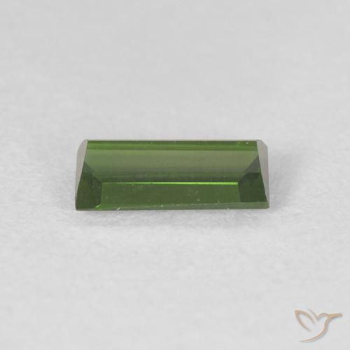 Tourmaline Gemstone in 7.1 x 3.4 mm Size for Sale, Tourmaline Stone in Deep Green Color