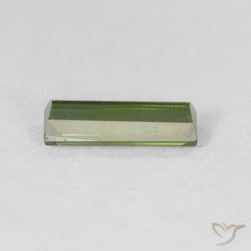 Tourmaline Gemstone in 9.2 x 3 mm Size for Sale, Tourmaline Stone in Dark Green Color