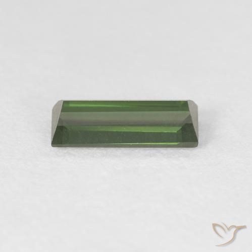 Tourmaline Gemstone in 8.6 x 3.5 mm Size for Sale, Tourmaline Stone in Medium Green Color