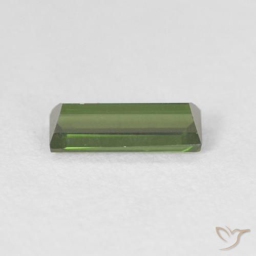 Tourmaline Gemstone in 8 x 3.3 mm Size for Sale, Tourmaline Stone in Medium Green Color