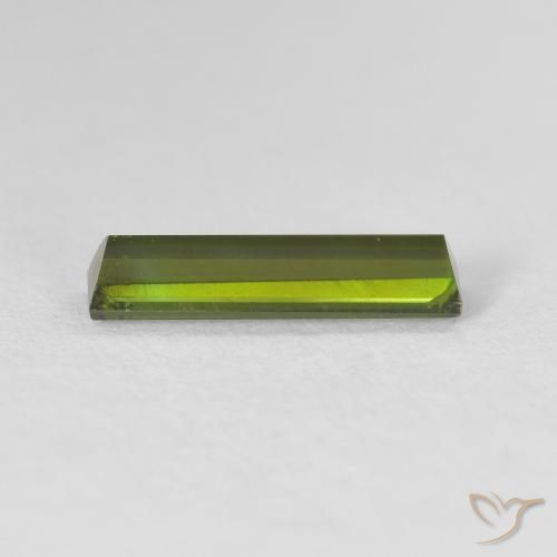 Tourmaline Gemstone in 12.2 x 3 mm Size for Sale, Tourmaline Stone in Earthy Green Color