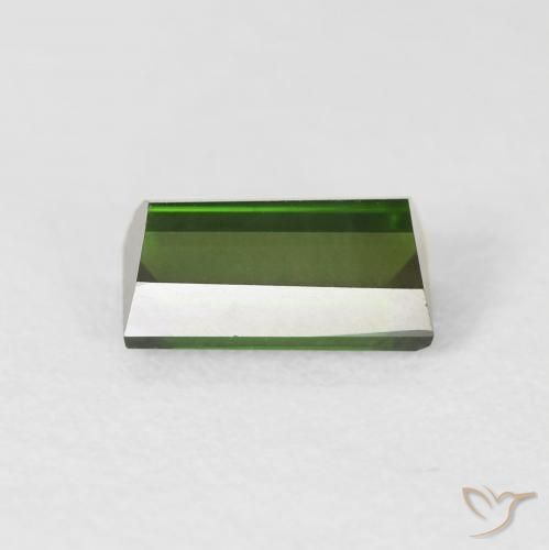 Tourmaline Gemstone in 7.8 x 4.2 mm Size for Sale, Tourmaline Stone in Forest Green Color