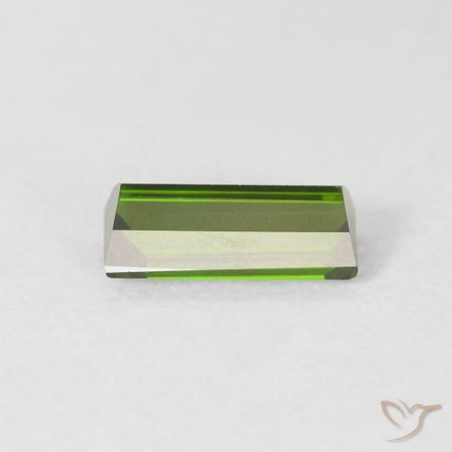 Tourmaline Gemstone in 8.5 x 3.6 mm Size for Sale, Tourmaline Stone in Forest Green Color