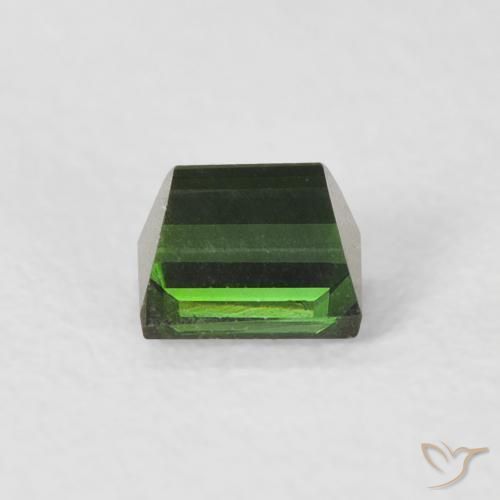 Tourmaline Gemstone in 4.1 x 3.2 mm Size for Sale, Tourmaline Stone in Dark Green Color