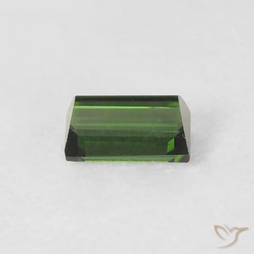 Tourmaline Gemstone in 5.4 x 3.3 mm Size for Sale, Tourmaline Stone in Forest Green Color