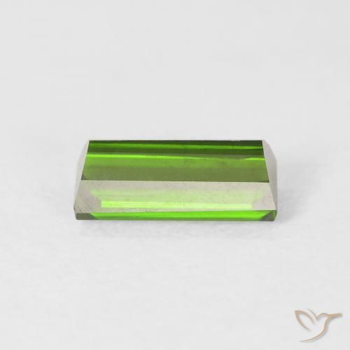 Tourmaline Gemstone in 8.3 x 3.7 mm Size for Sale, Tourmaline Stone in Forest Green Color
