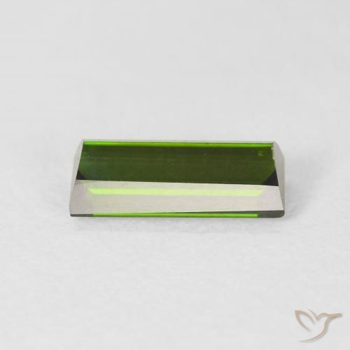 Tourmaline Gemstone in 9.6 x 4 mm Size for Sale, Tourmaline Stone in Forest Green Color