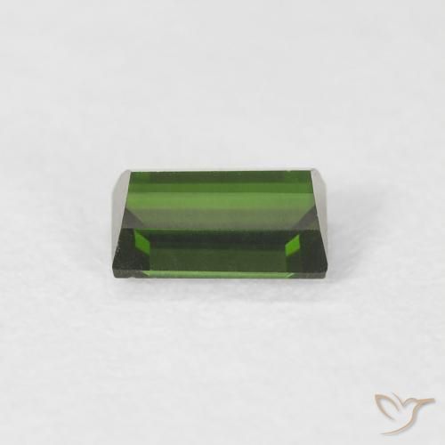 Tourmaline Gemstone in 5.3 x 3.5 mm Size for Sale, Tourmaline Stone in Earthy Green Color