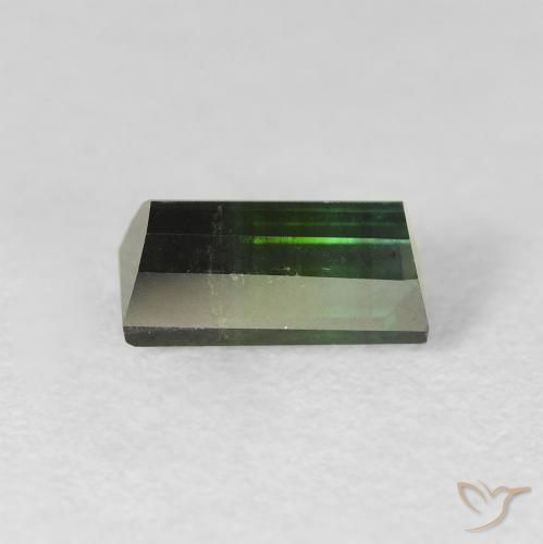 Tourmaline Gemstone in 7.8 x 3.9 mm Size for Sale, Tourmaline Stone in Very Dark Green Color