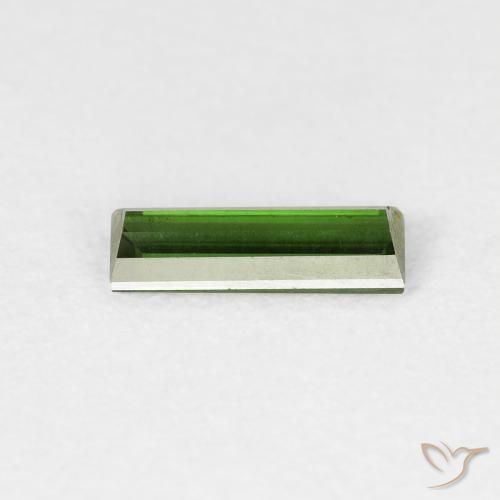 Tourmaline Gemstone in 8.4 x 3 mm Size for Sale, Tourmaline Stone in Dark Green Color