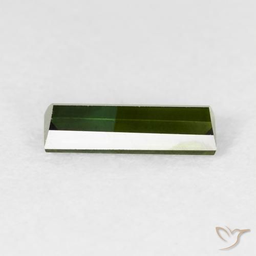 Tourmaline Gemstone in 10.1 x 3.4 mm Size for Sale, Tourmaline Stone in Forest Green Color