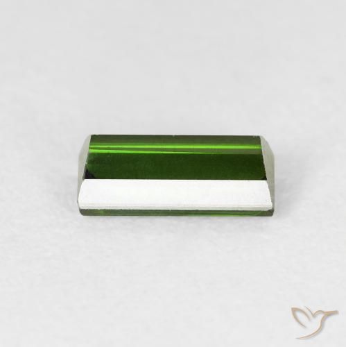 Tourmaline Gemstone in 8.3 x 3.6 mm Size for Sale, Tourmaline Stone in Earthy Green Color