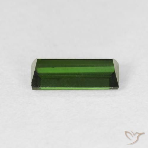 Tourmaline Gemstone in 8.5 x 3.6 mm Size for Sale, Tourmaline Stone in Forest Green Color