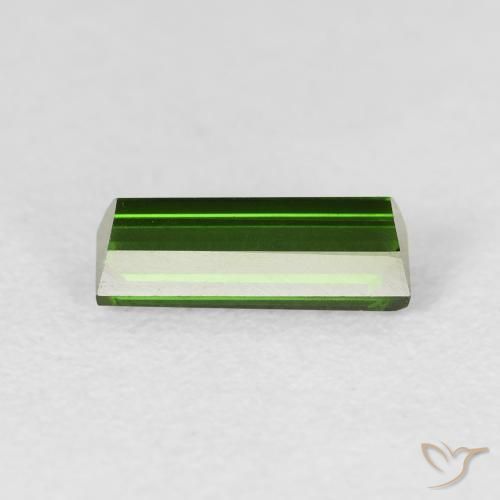 Tourmaline Gemstone in 8.9 x 3.3 mm Size for Sale, Tourmaline Stone in Forest Green Color