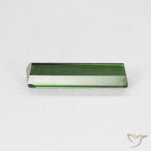 Tourmaline Gemstone in 11.5 x 3.2 mm Size for Sale, Tourmaline Stone in Dark Green Color