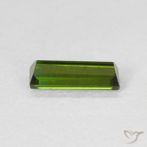 Tourmaline Gemstone in 8.5 x 3 mm Size for Sale, Tourmaline Stone in Deep Green Color