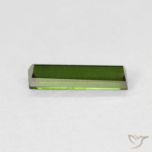 Tourmaline Gemstone in 9.7 x 3 mm Size for Sale, Tourmaline Stone in Yellowish Green Color