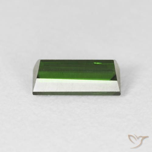Tourmaline Gemstone in 8.3 x 3.7 mm Size for Sale, Tourmaline Stone in Earthy Green Color