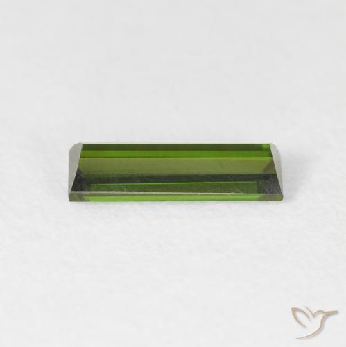 Tourmaline Gemstone in 9.2 x 3.2 mm Size for Sale, Tourmaline Stone in Dark Green Color