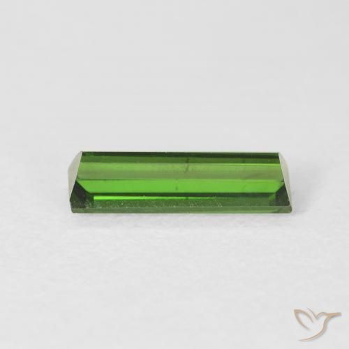 Tourmaline Gemstone in 10.2 x 3.2 mm Size for Sale, Tourmaline Stone in Dark Green Color