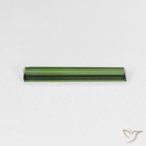 Tourmaline Gemstone in 12.9 x 2.3 mm Size for Sale, Tourmaline Stone in Deep Green Color