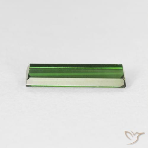 Tourmaline Gemstone in 12 x 3.1 mm Size for Sale, Tourmaline Stone in Forest Green Color