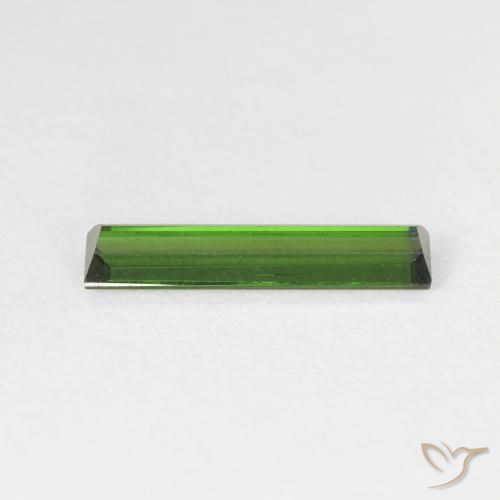 Tourmaline Gemstone in 13.2 x 3 mm Size for Sale, Tourmaline Stone in Forest Green Color