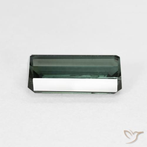 Tourmaline Gemstone in 11.4 x 6.1 mm Size for Sale, Tourmaline Stone in Dark Green Color