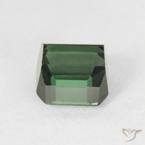 Tourmaline Gemstone in 5.3 x 5.2 mm Size for Sale, Tourmaline Stone in Dark Green Color