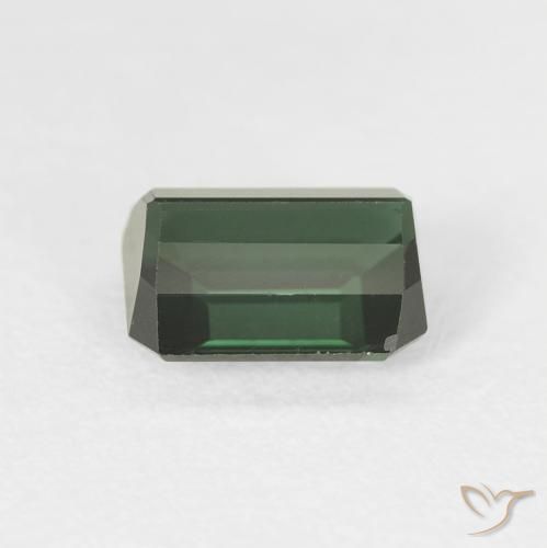 Tourmaline Gemstone in 7.5 x 5.8 mm Size for Sale, Tourmaline Stone in Brownish Green Color