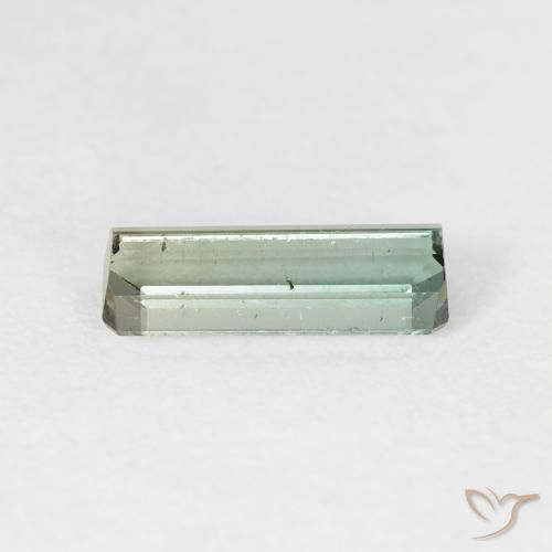 Tourmaline Gemstone in 10.9 x 3.8 mm Size for Sale, Tourmaline Stone in Pale Forest Green Color