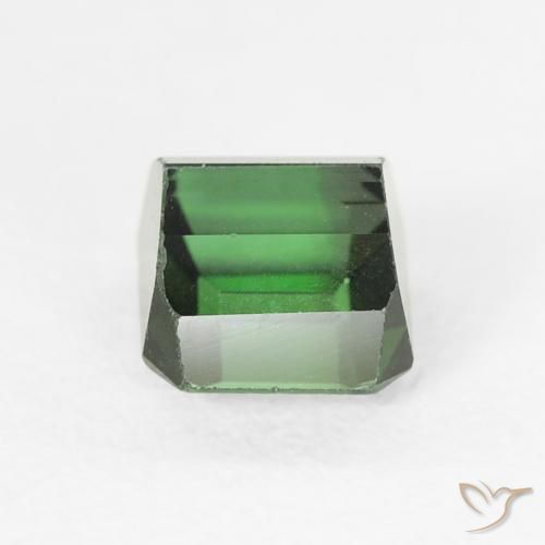 Tourmaline Gemstone in 5.4 x 4.9 mm Size for Sale, Tourmaline Stone in Intense Green Color