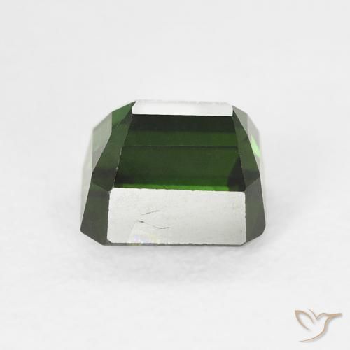 Tourmaline Gemstone in 6 x 5.4 mm Size for Sale, Tourmaline Stone in Forest Green Color